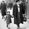 With my Grandmother,1948.