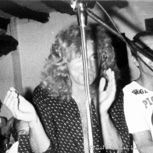 At the piano with Robert Plant ,La Reja club,San Antonio,1978.